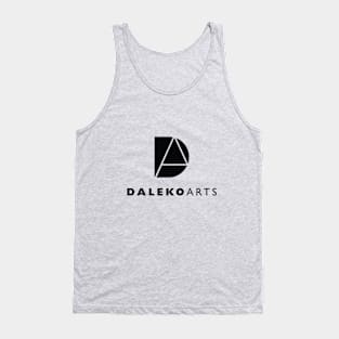 Daleko logo-dark single color vertical Tank Top